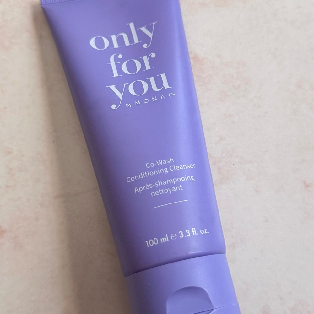 Monat Purple Co-Wash Conditioning Cleanser 3.3 oz Only For You- NEW sealed